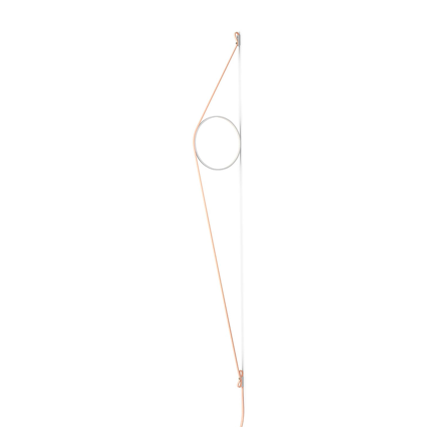 Розовый кабель, белое кольцо - Asteya.by